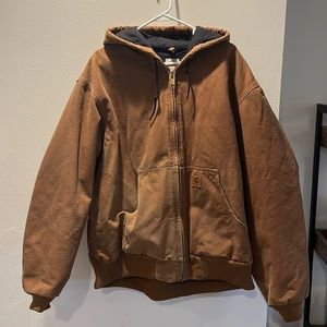 Carhartt Hooded Jacket in Brown XL RN#14806